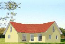 Frei planbare Häuser Vital 160 V4 DA 1 mollig warm ohne Gas oder Oel von MS Fertighaus GmbH